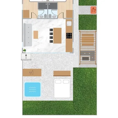 Apartman Deck 1, Deck 2, Deck 3 Dramalj